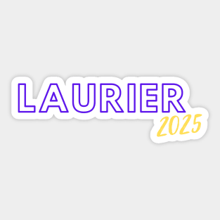 Laurier 2025 Sticker